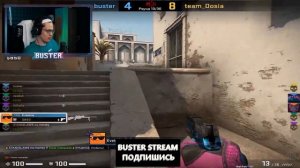 БУСТЕР ИГРАЕТ ШОУ-МАТЧ ПРОТИВ ЕГОРА КРИДА В CS:GO!!! БУСТЕР И ЕГОР КРИД | BUSTER STREAM