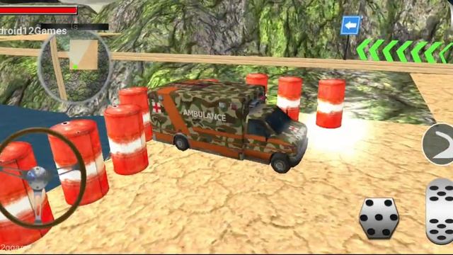 Army Ambulance Offroad Transport - US Army Ambulance Rescue Game - Android Gameplay смотреть онлайн