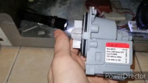 Стиральная машина AEG не сливает воду. Lavalogic 1800 ошибка С3