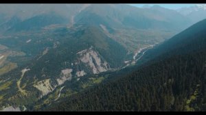 Wind singing in top of mountain. White noise. Необычное явление "пение" ветра на вершине гор.