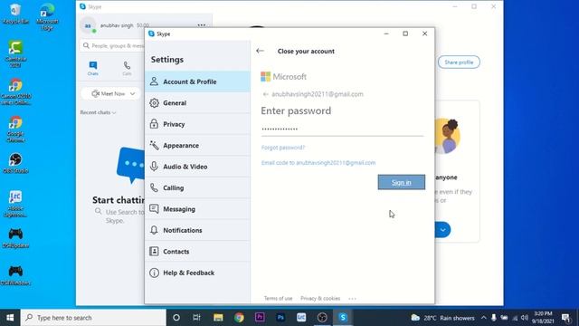 How To Delete a Skype Account l Skype.com 2021 смотреть онлайн