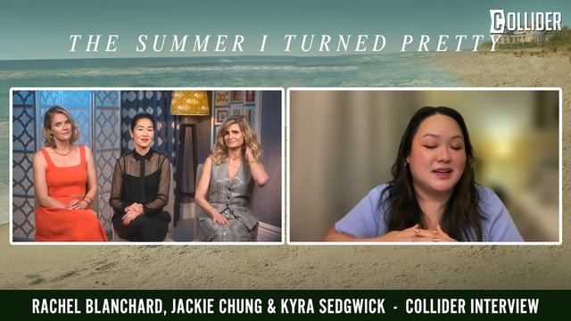 The Summer I Turned Pretty Season 2 Interview: Kyra Sedgwick, Rachel Blanchard & Jackie Chung смотреть онлайн