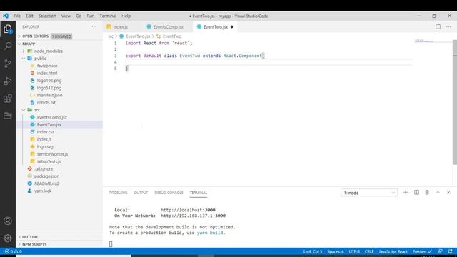 15 Events In Reactjs | React Tutorials 2020(Hindi/Urdu) смотреть онлайн