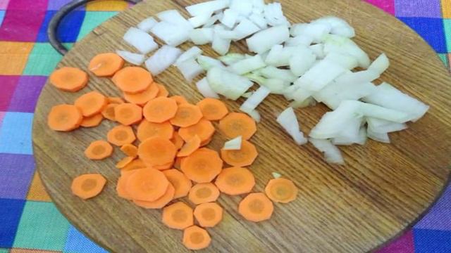 Суп с сырными галушками
