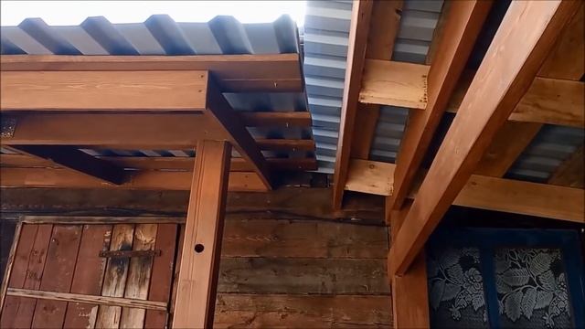 Строим новое крыльцо бани. смотреть онлайн