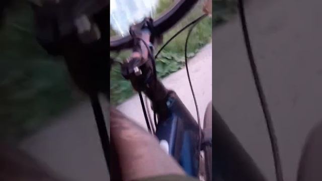 #велосипед неожиданный бордюр.Без тормозов топили, А че кто сказал что лисапед одноместный смотреть онлайн