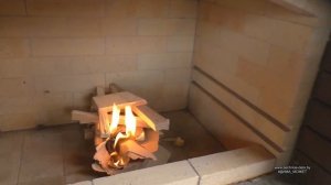 238. Пробная топка мангала, тандыра+казан. Печной комплекс из кирпича.