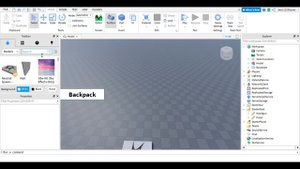 Как сделать систему рюкзака в Roblox Studio!