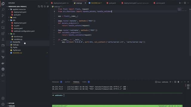 Kubernetes WebHooks (Start point to Kyverno) смотреть онлайн