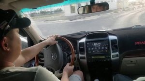 Тест драйв Toyota Prado 120. 3uz fe.