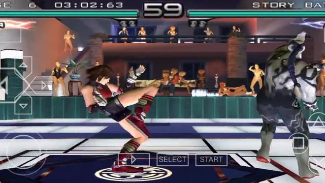 Tekken Dark Resurrection | gameplay walkthrough part 6 | Red Chilli | PSP emulator android смотреть онлайн