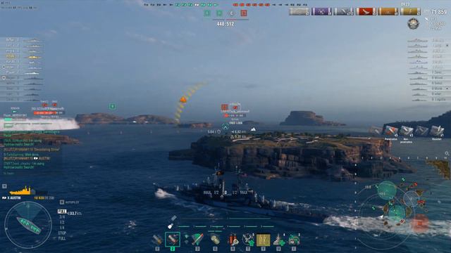 World of WarShips Austin - 7 Kills 292 Damage смотреть онлайн