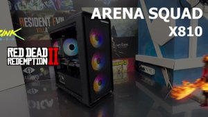 Игровой ПК ARENA SQUAD X810 Core i5 - 13400F + RTX 4060 показатели FPS и характеристики! PC-ARENA