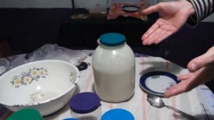 2 серия. "Как сделать сливочное масло в домашних условиях при помощи 3-литр. банки без оборудования