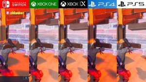 FORTNITE | PS4 VS PS5 VS Xbox ONE VS Xbox SERIES X VS Nintendo SWITCH | Comparación Gráficos y FPS