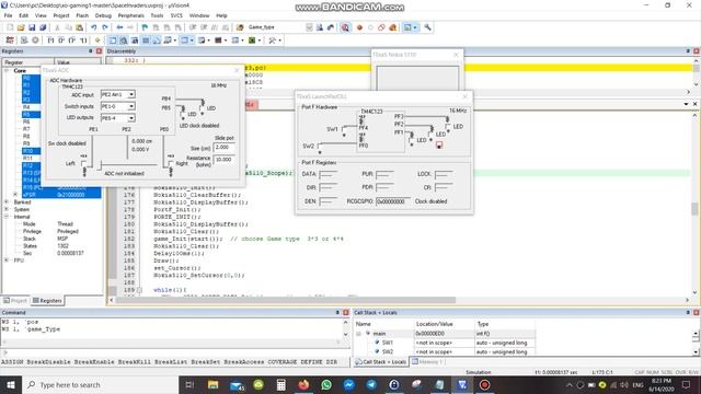 X-O game implementation code