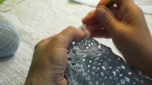 Салфетка" Ананасы"крючком,crochet napkin (салфетка №8)