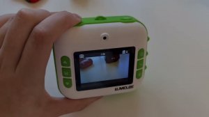 Детский цифровой фотоаппарат с моментальной печатью | LUMICAM DK04 PRINTY DINO