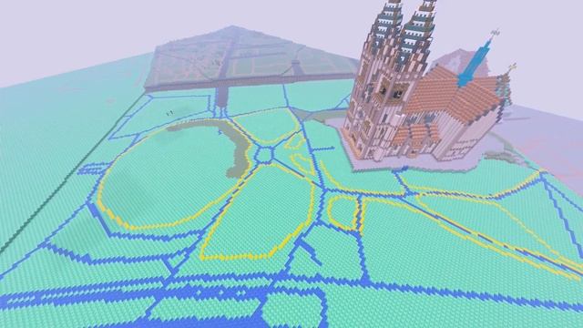 Building my City in Minecraft - Freiburg – HerzJesus Church and Park - Build The Earth project Ep.1 смотреть онлайн