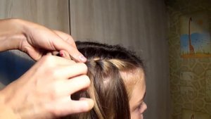 Прическа ВОДОПАД