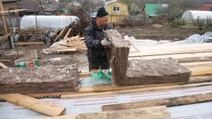 Построили самый бюджетный дом. Пошаговый процесс строительства