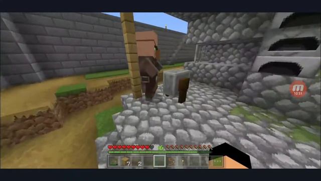 ЧТО ПРОИЗОШЛО В МОЕЙ ДЕРЕВНЕ СПУСТЯ 1 ДЕНЬ.ВЫЖИВАНИЕ В МАЙНКРАФТ ПЕ смотреть онлайн