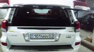 Открыть багажник косанием ноги Lexus LX570