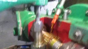 Станок 5д32. Нарезание прямозубой шестерни М=3. Z=18.(2023 год)