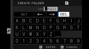 Fujifilm Camera File Naming