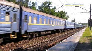 Электровоз ЧС4-109 с групповым поездом Львов-Москва, Ив.Франковск-Москва