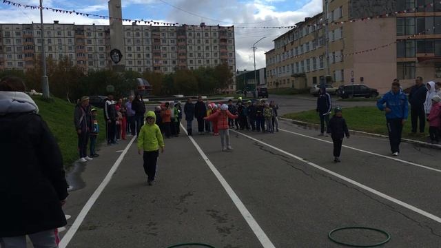 веселые старты ДЮСШ г.Гаджиево. 03_09_16 смотреть онлайн