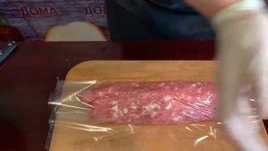 Сервелат в духовке