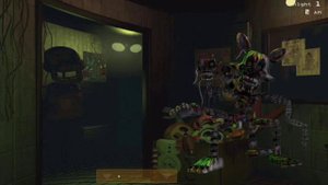 Как спастись от фантом мангл и фантом фокси из игры Five nights at Freddy's 3