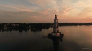 Калязинская колокольня  2018 с теплохода Николай Карамзин