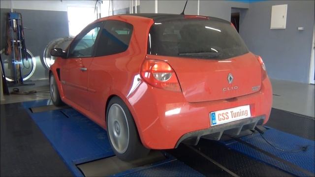 CSS Performance Renault Clio 3 2.0 RS 197 HP смотреть онлайн