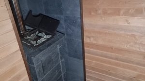 В бане печь ставить в нишу? Зачем?