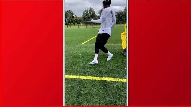 GUESS WHO'S BACK?! | Arsenal & USA Star Folarin Balogun Returns To London Ahead Of Pre-Season смотреть онлайн