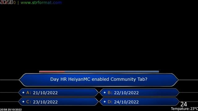 WWTBAM 3.6.2.0 (STRformat) - Last Question But Player Walk Away (Old Format).