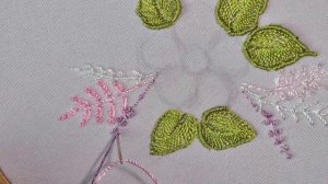 How to embroider a hibiscus flower The Scarlet Flower