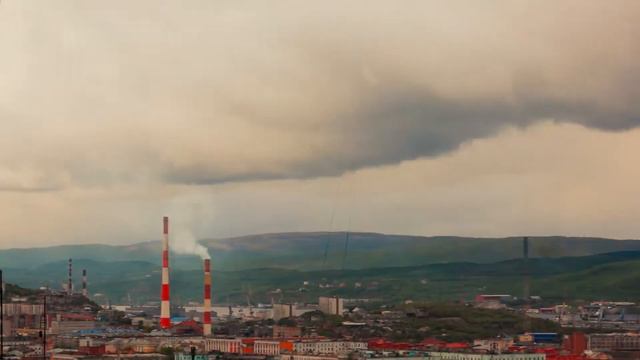 Танец облаков над летним Мурманском (Timelapse) Baraban video 2014 смотреть онлайн