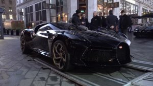 $18M Bugatti La Voiture Noire DELIVERY in London!!