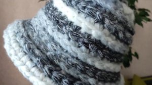 КАК ОБВЯЗЫВАЮ ЗИМНЮЮ ШЛЯПУ