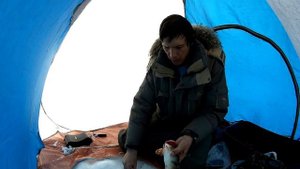 ЧУДО ЛУНКА! ??? Зимняя рыбалка 2018 на ОВХ. Ловля окуня на чертика.