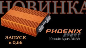 Новый мощный 2х канальник DL audio Phoenix Sport 2.1200