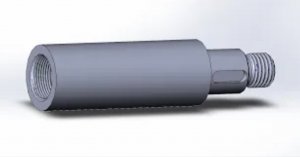 Урок Solidworks. Втулка с резьбой и шпоночным пазом.