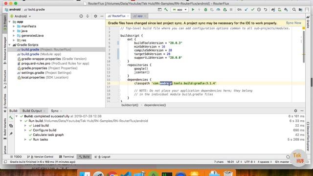 React Native Tutorial #8 - Android 64 bit support [Tamil]  |  Tek Hub