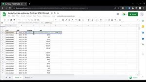 How To Use Array Formula With Array Constraint | Google Sheets