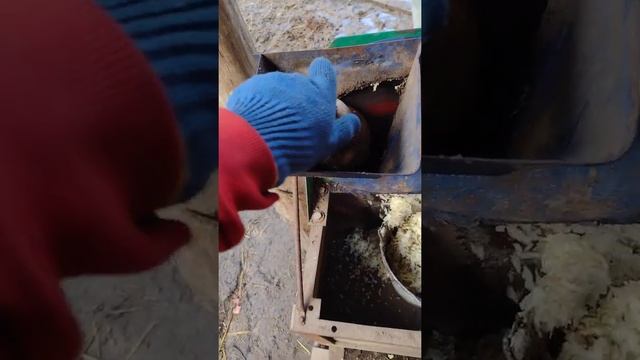 самодельная корморезка