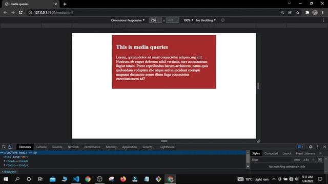 CSS Tutorial: CSS Media Queries Explained | Tutorials #29 Web Designing in 2022 ?