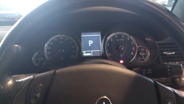 Starting up a Maserati QuattroPorte смотреть онлайн